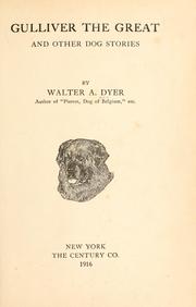 Cover of: Gulliver the great: and other dog stories