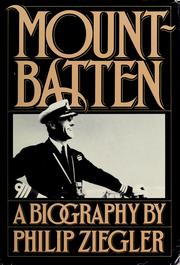 Cover of: Mountbatten by Ziegler, Philip.