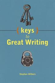 Cover of: Keys to great writing