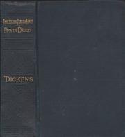 Cover of: Pictures from Italy and American Notes for General Circulation; Edwin Drood