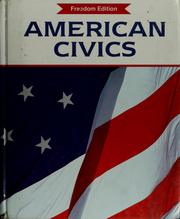 Cover of: American civics