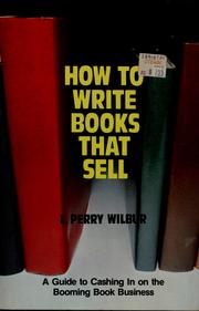 Cover of: How to write books that sell