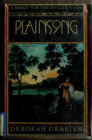 Cover of: Plainsong