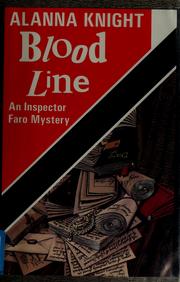Cover of: Blood line: an Inspector Faro novel