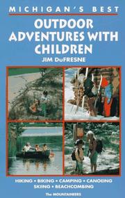 Cover of: Michigan's best outdoor adventures with children