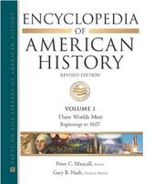 Cover of: Encyclopedia of American History 11 Vol Set (Encyclopedia of American History) by General editor, Gary B. Nash