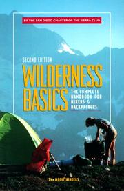Cover of: Wilderness Basics: The Complete Handbook for Hikers & Backpackers