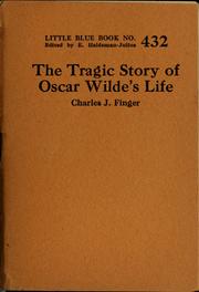 Book: The tragic story of Oscar Wilde