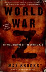 Cover of: World War Z by Max Brooks