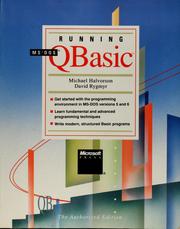 Cover of: Running MS-DOS QBasic