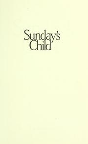 Cover of: Sunday's child: a novel