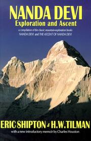 Cover of: Nanda Devi: Exploration and Ascent