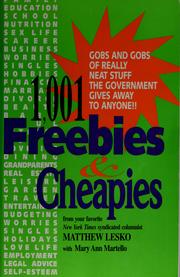 1001 government freebies and cheapies by Matthew Lesko