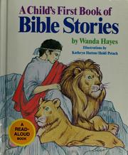Cover of: A child's first book of Bible stories