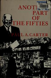 Cover of: Another part of the fifties