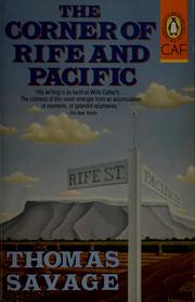 Cover of: The corner of Rife and Pacific