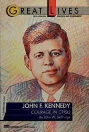 Cover of: John F. Kennedy by John W. Selfridge