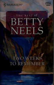 Cover of: Two Weeks to Remember by Betty Neels