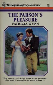 Cover of: The Parson's Pleasure by Patricia Wynn