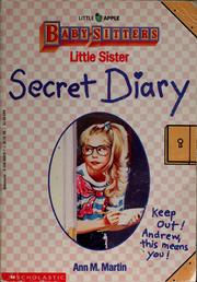 Cover of: Secret Diary