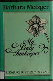 Cover of: My Lady Innkeeper