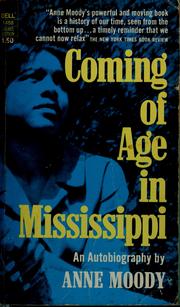 Cover of: Coming of age in Mississippi.