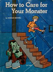 Cover of: How to care for your monster