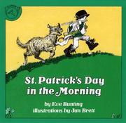 Cover of: St. Patrick's Day in the Morning (Clarion Books) by Eve Bunting