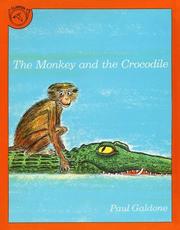 Cover of: The monkey and the crocodile
