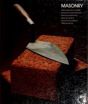 Cover of: Home Repair and Improvement: Masonry