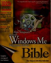 Cover of: Alan Simpson's Windows Me Millennium edition bible