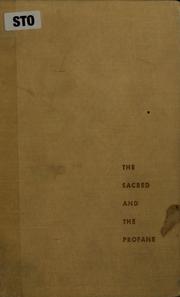 Cover of: The sacred and the profane: the nature of religion.