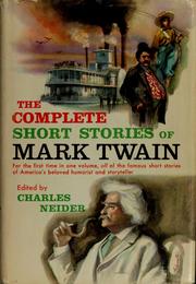 Cover of: The complete short stories of Mark Twain