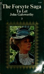 Cover of: To let by John Galsworthy