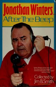 Cover of: Jonathan Winters-- after the beep