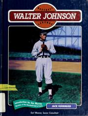 Cover of: Walter Johnson