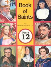 Cover of: The Book of Saints by Lawrence G. Lovasik