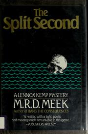 Cover of: The split second