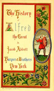 Cover of: History of King Alfred of England.
