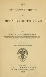 Cover of: The student's guide to diseases of the eye