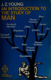Cover of: An introduction to the study of man
