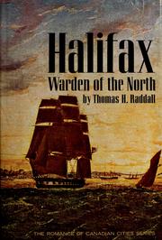 Cover of: Halifax, warden of the North