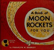 Cover of: A book of moon rockets for you.
