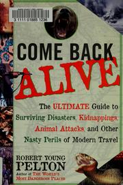 Cover of: Come back alive