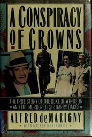 A conspiracy of crowns by Alfred de Marigny
