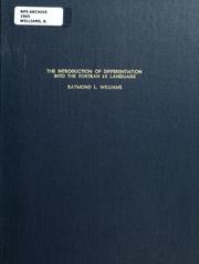 Cover of: The introduction of differentiation in the Fortran 63 language
