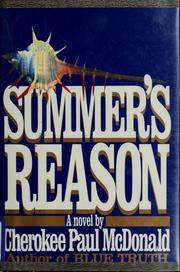 Cover of: Summer's reason by Cherokee Paul McDonald