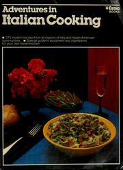 Cover of: Adventures in Italian cooking