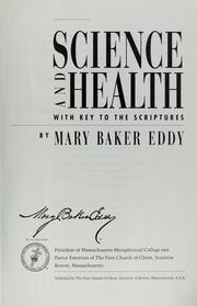 Cover of: Science and health by Mary Eddy