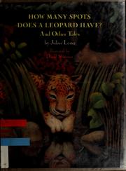 Cover of: How many spots does a leopard have? and other tales